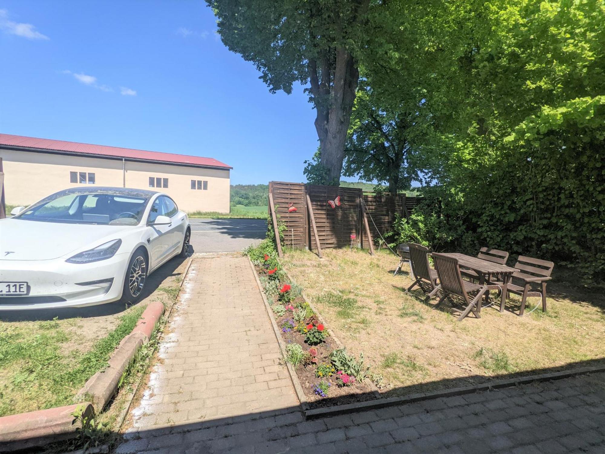 W5 - Urlaubsmagie - Wohnung Mit Grill, Terrasse & Pool Lichtenhain  Exteriör bild
