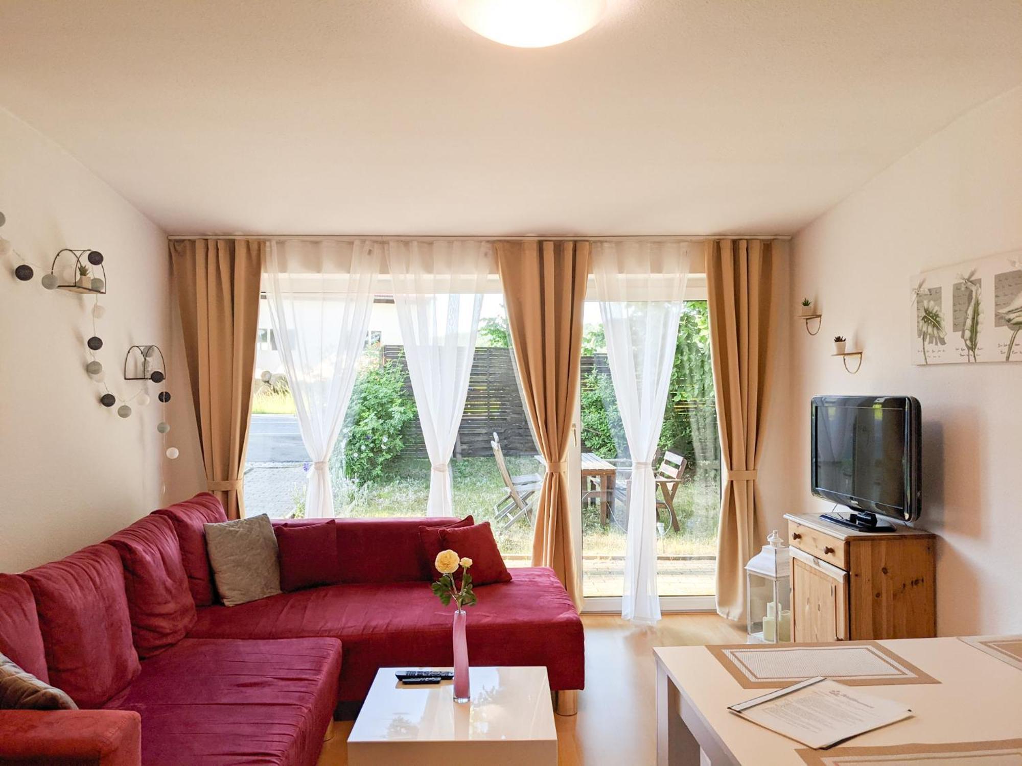 W5 - Urlaubsmagie - Wohnung Mit Grill, Terrasse & Pool Lichtenhain  Exteriör bild