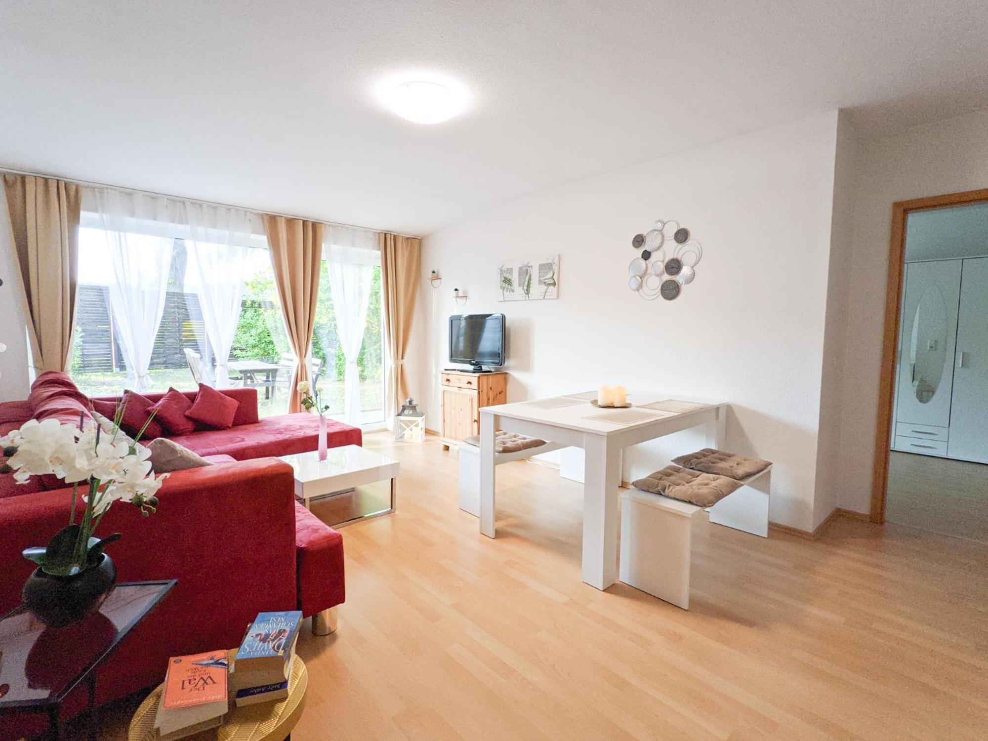 W5 - Urlaubsmagie - Wohnung Mit Grill, Terrasse & Pool Lichtenhain  Exteriör bild