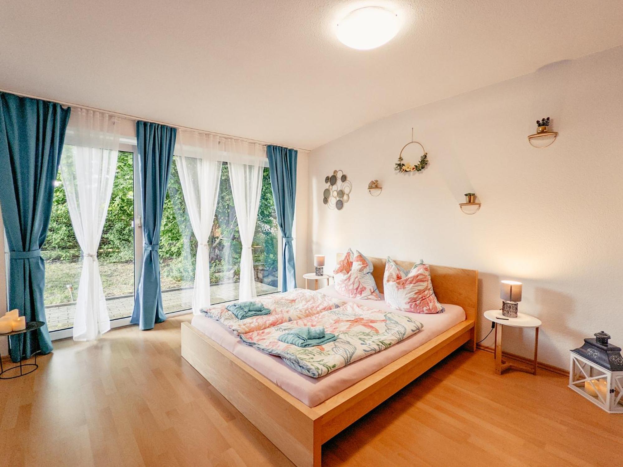 W5 - Urlaubsmagie - Wohnung Mit Grill, Terrasse & Pool Lichtenhain  Exteriör bild