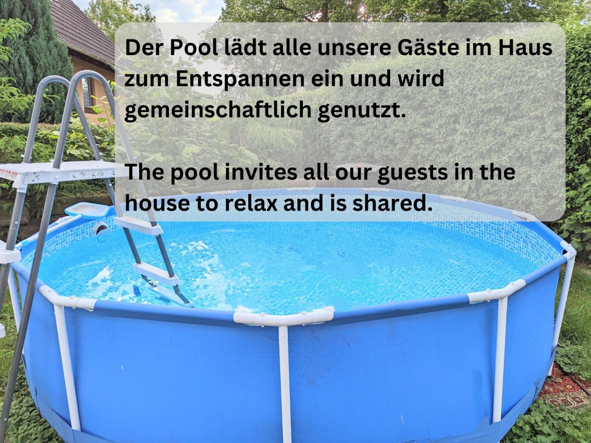 W5 - Urlaubsmagie - Wohnung Mit Grill, Terrasse & Pool Lichtenhain  Exteriör bild